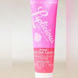 Bath and Body Liplicious Pink Cotton Candy Lip Gloss
